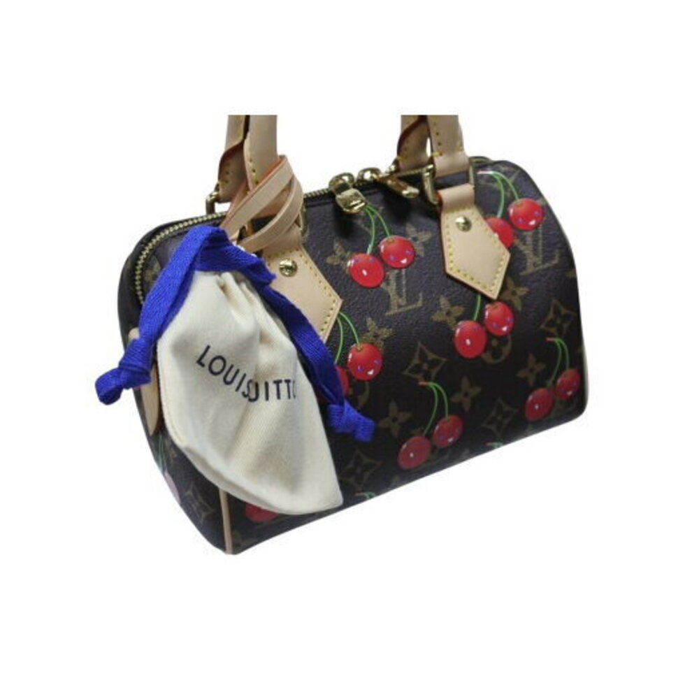 Louis Vuitton LV TM Speedy Bandouliere Cherry Red Blossom handbag - Picture 5 of 8